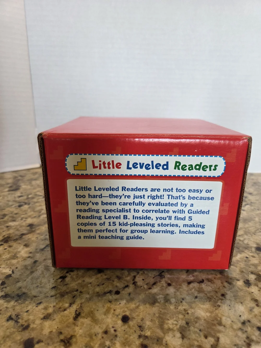 Little Leveled Readers Level B Scholastic Early Reading Classroom 75 Book 5 Each